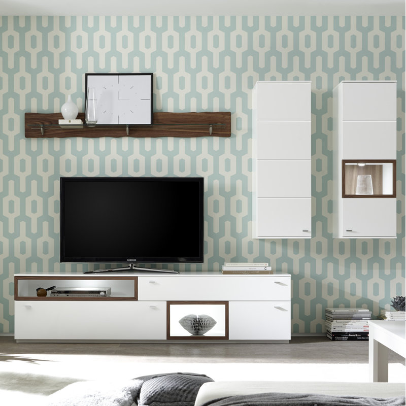 Mustafa for TVs up to 88", Walnut colour, Without a light