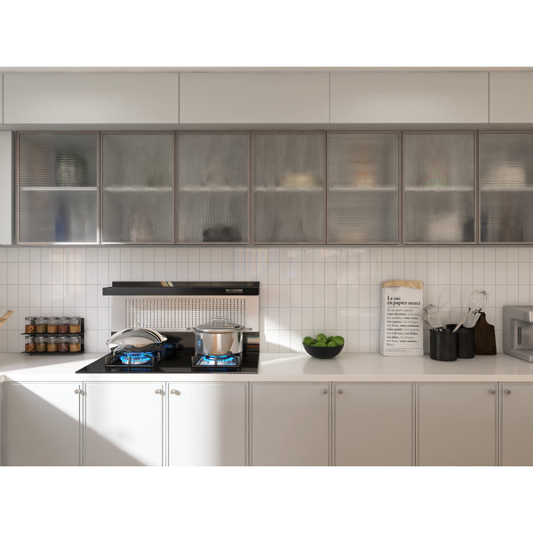 Avant Decor Bex Metro Solid Color 3'' W x 6'' L Stone Composite Peel ...