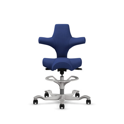 HÅG Capisco Adjustable Sit-to-Stand Height Chair with Footring
