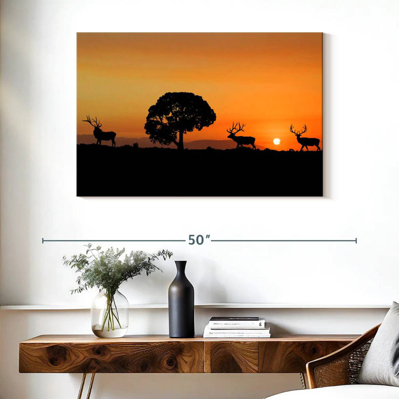 Brampt Elk Sunset