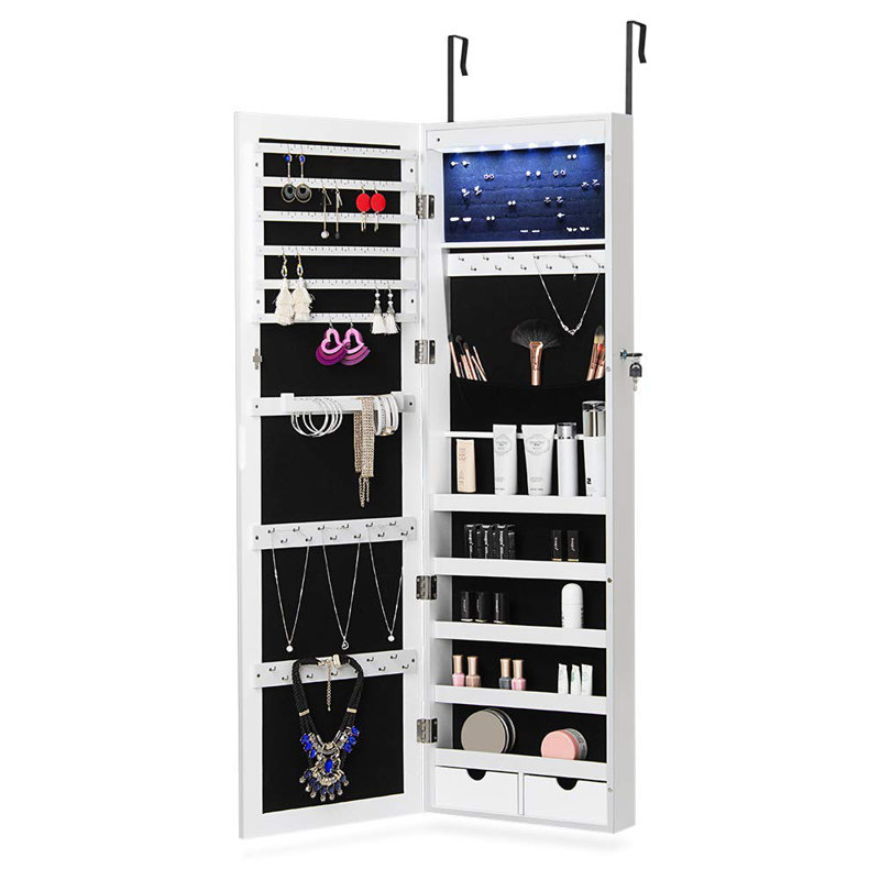 Armoire à bijoux avec miroir Chandlerville