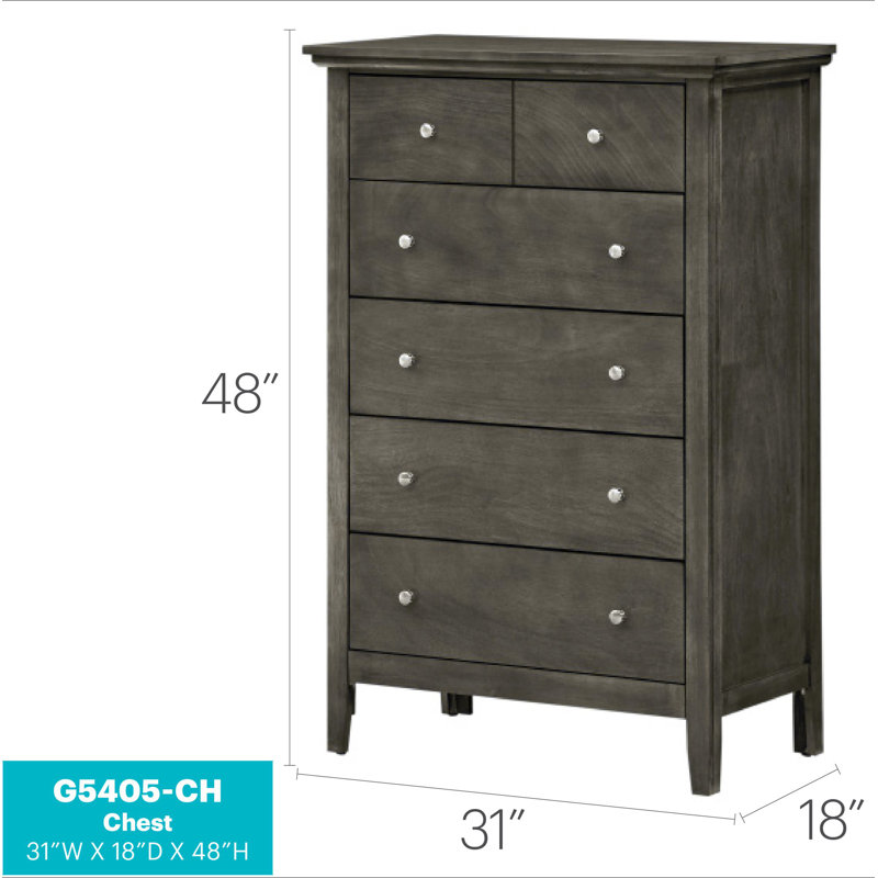 Commode Hammond G5405-CH, Gris