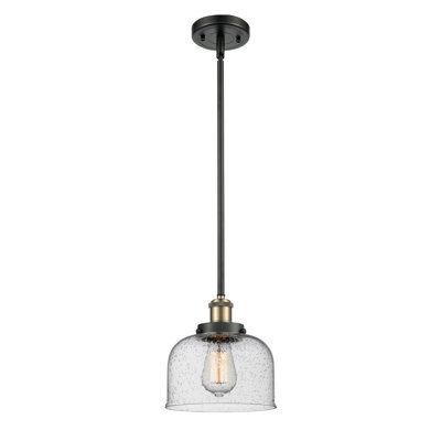 Ballston Urban Bell - 1 Light 8" Stem Hung Mini Pendant