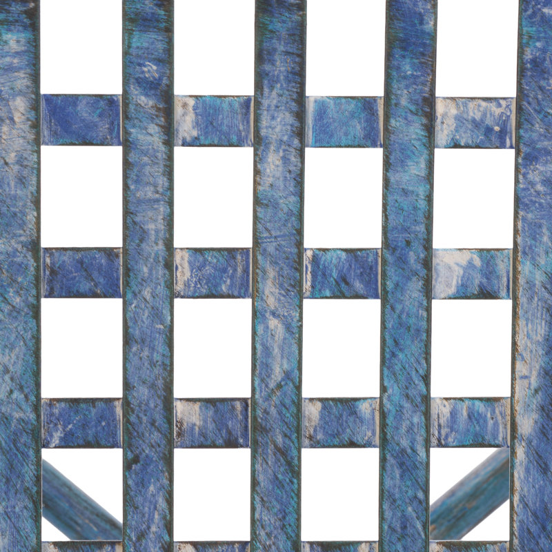 Ensemble de chaises longues 2 Josefien, Bleu mousse