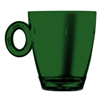 Polycarbonate Mug - 6 Pieces - Onyx
