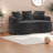 Compact Chenille Sofas, Modern Curved Design For Apartments