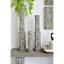 Décor de tribu ancienne 3,5 x 3,5 x 15,7 po, décoration de jardin intérieur / extérieur