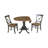 Deibel Drop Leaf Solid Wood Dining Set-1683322994