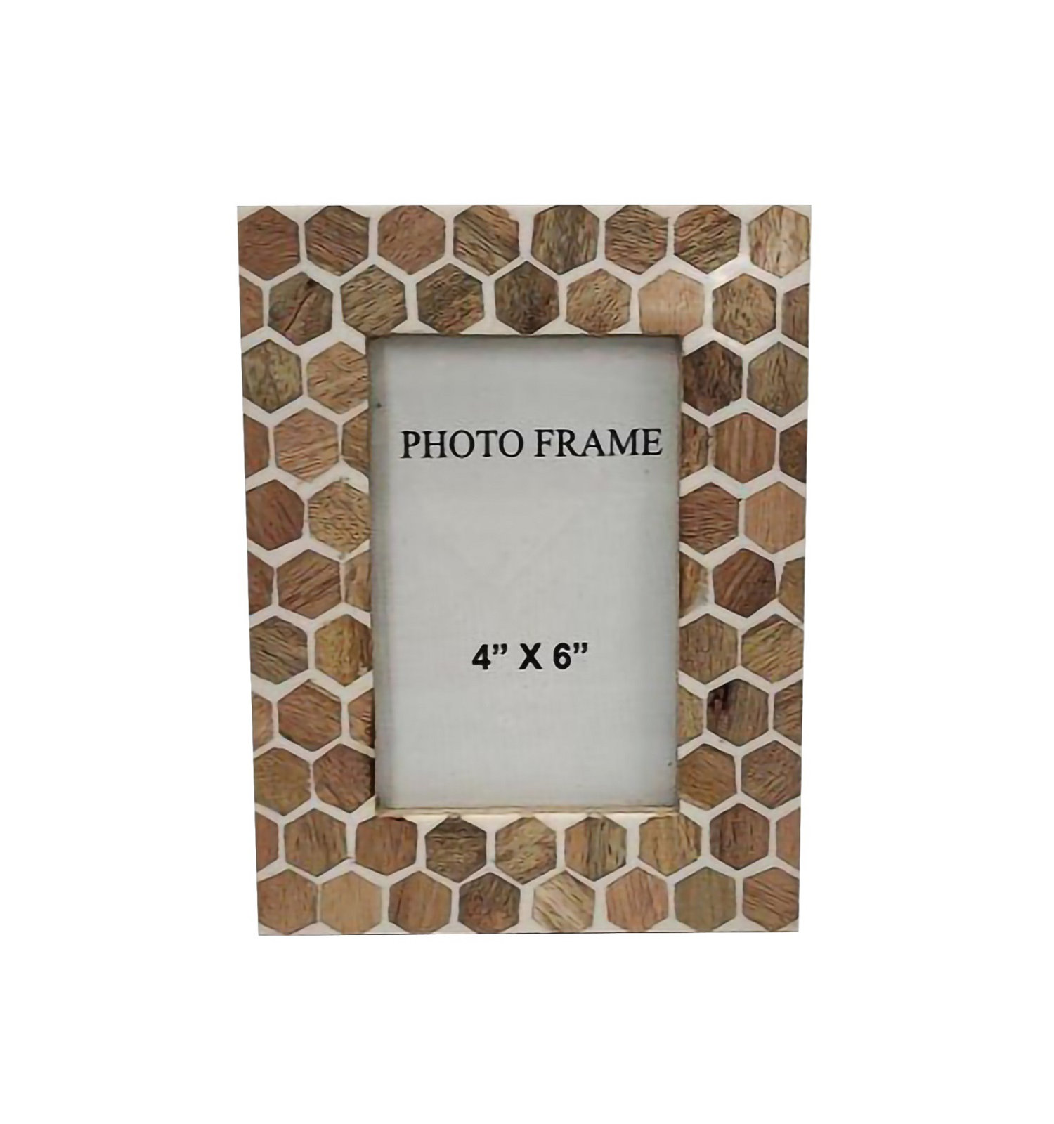 Hidemi Wood Picture Frame, 4" x 6"