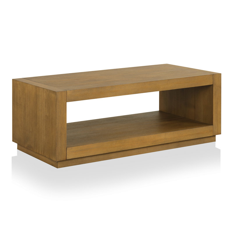 Table basse en bois Ulyen, Brun