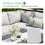 Aluminum Patio Furniture Set With Waterproof Cover