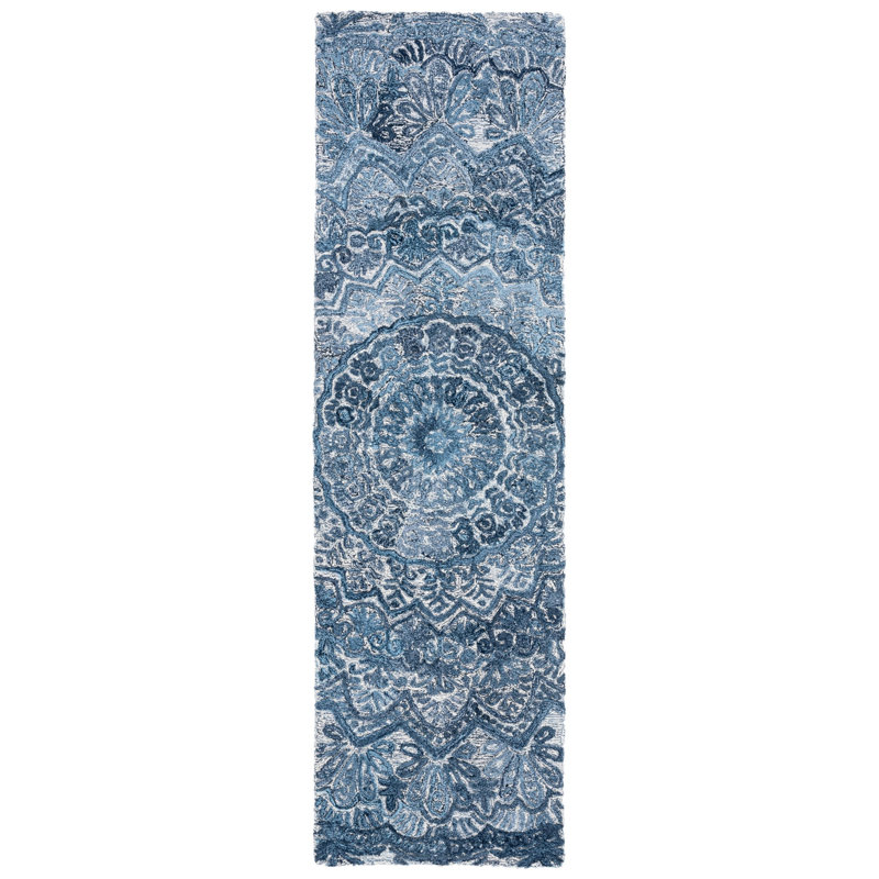 Drane Hand Tufted Performance Oriental Rug, Runner 2'3" x 8'