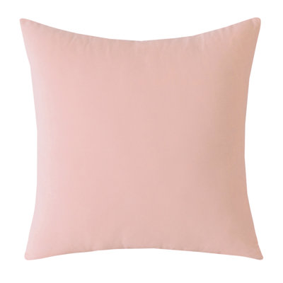 Housse de coussin carré en velours 