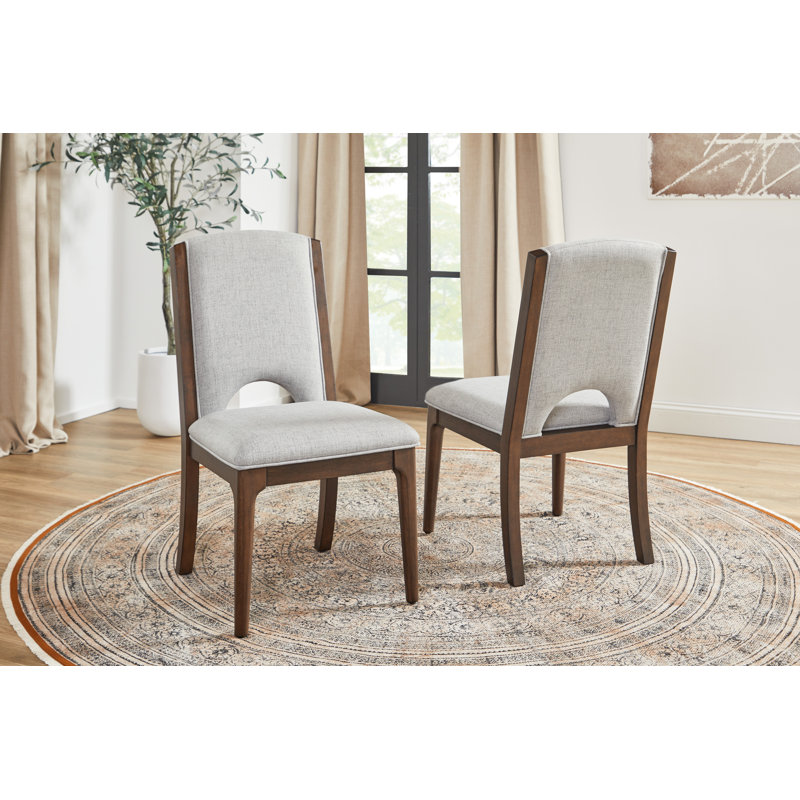 Athens Round Dining Set, 7 Pieces: Table, 6 Chairs