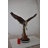 Eagle Flying And Looking Down For Prey Bronze Statue Size: 29" X 17" X 28"H
