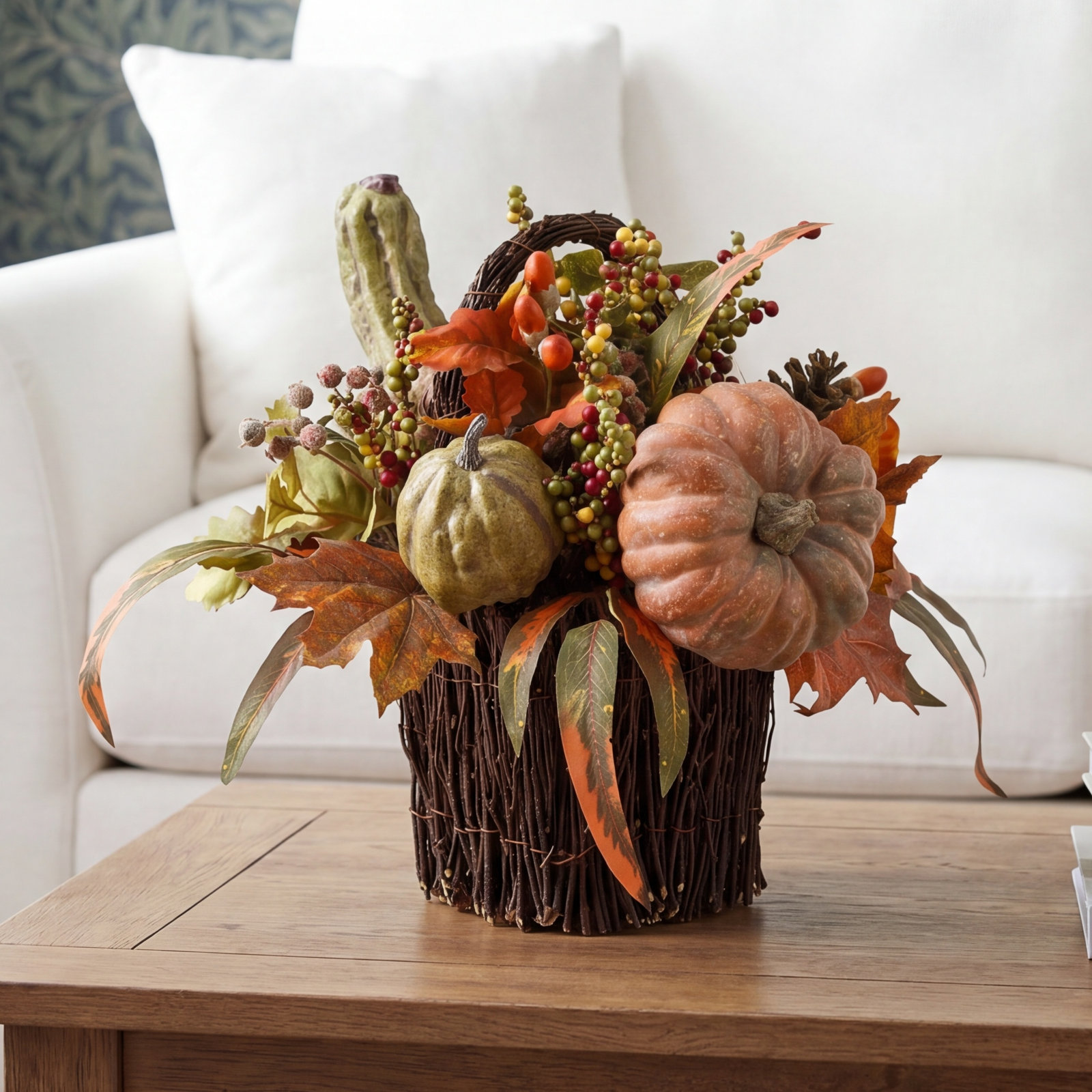 Berry Mixed Floral Arrangement