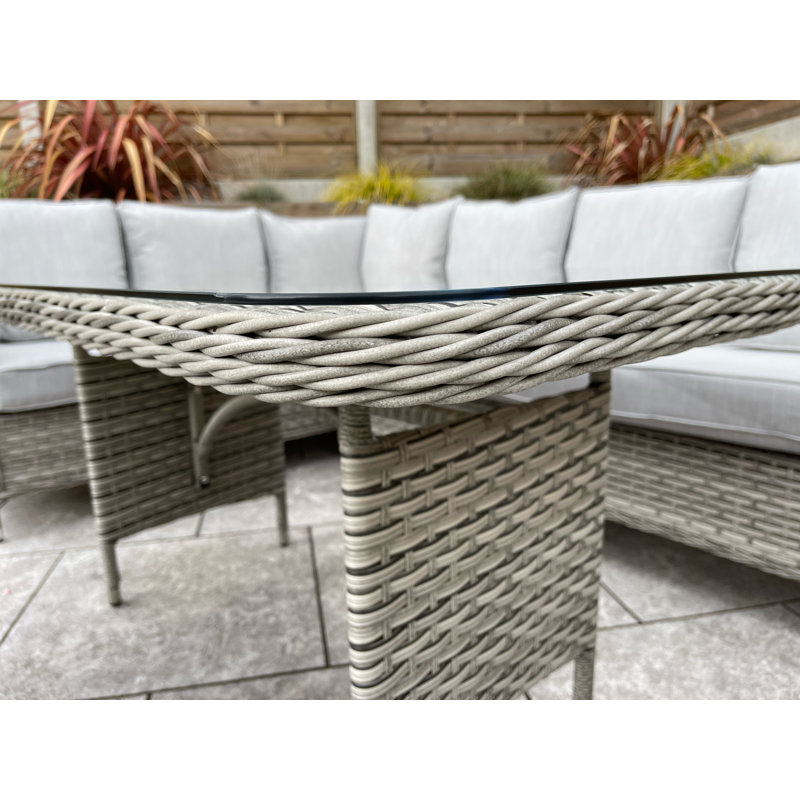 Pat Sectional Sofa Set with Cushions