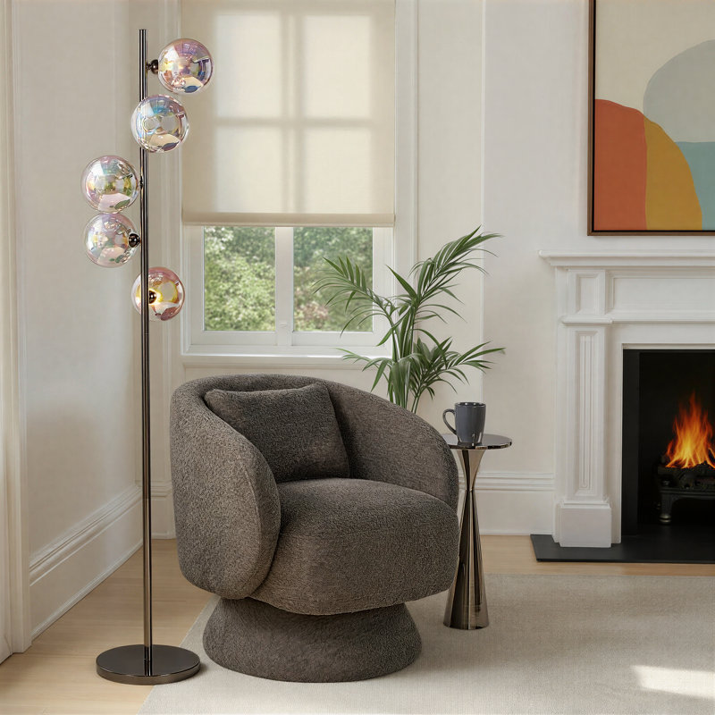 Bubbles 66.5" Metal Floor Lamp