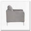 Fauteuil club en velours côtelé-1212546806