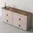 High-quality Modern Nightstand,Glass Top,No assembly required-306737301