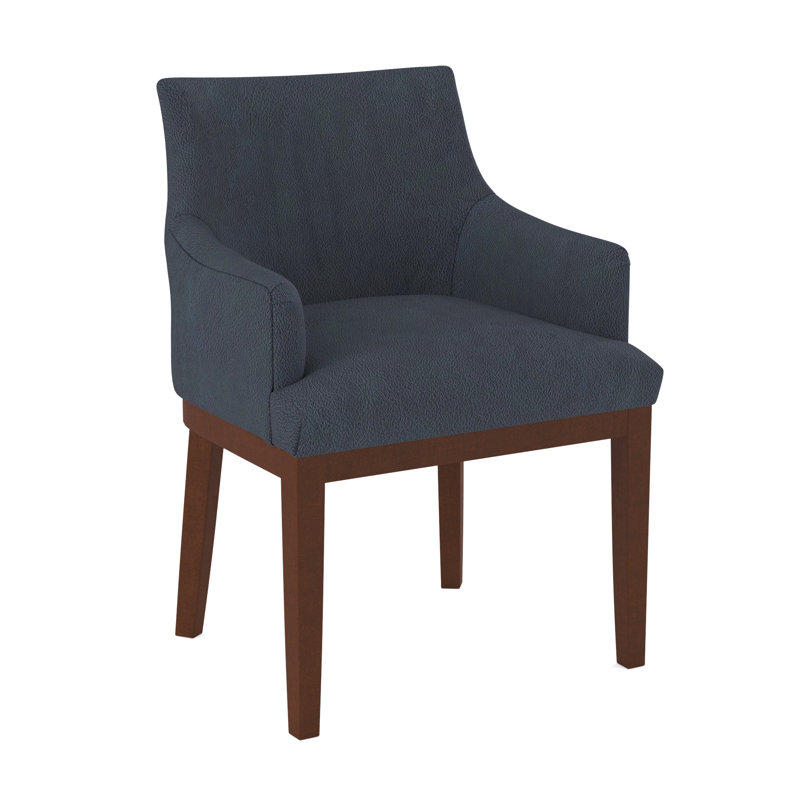 19'' H Upholstered Armchair, English Saddle, Applause Float The Boat