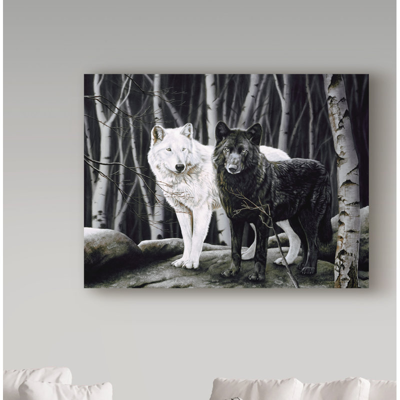Impression sur toile tendue Armstrong «Sentinel Spirits», H 14 po x l 19 po x P 2 po