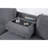 TERRITORY LIGHT GREY PULL OUT SOFA BED