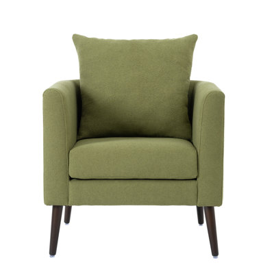 Lizeta 26.77'' Wide Tufted Chenille Barrel Chair -  George Oliver, 435778B85E7B499B8A81F603F4C6429A