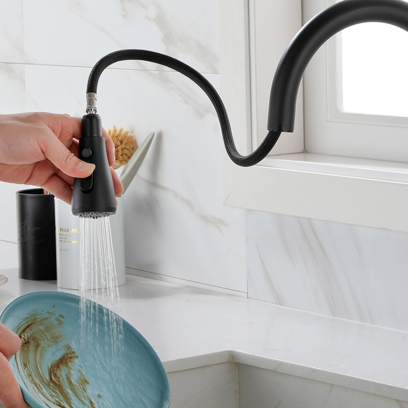 Naiyafly Pull Out Touchless Kitchen Faucet