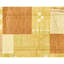 Tapis beige et rouille de haute qualité noué à la main