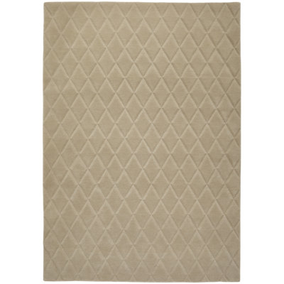 Geometric Shapes Wool Hand Tufted Area Rug