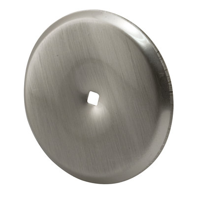 Prime-Line Cabinet Knob Backplate, 2-13/16 in. Outside Diameter, Stamped Steel