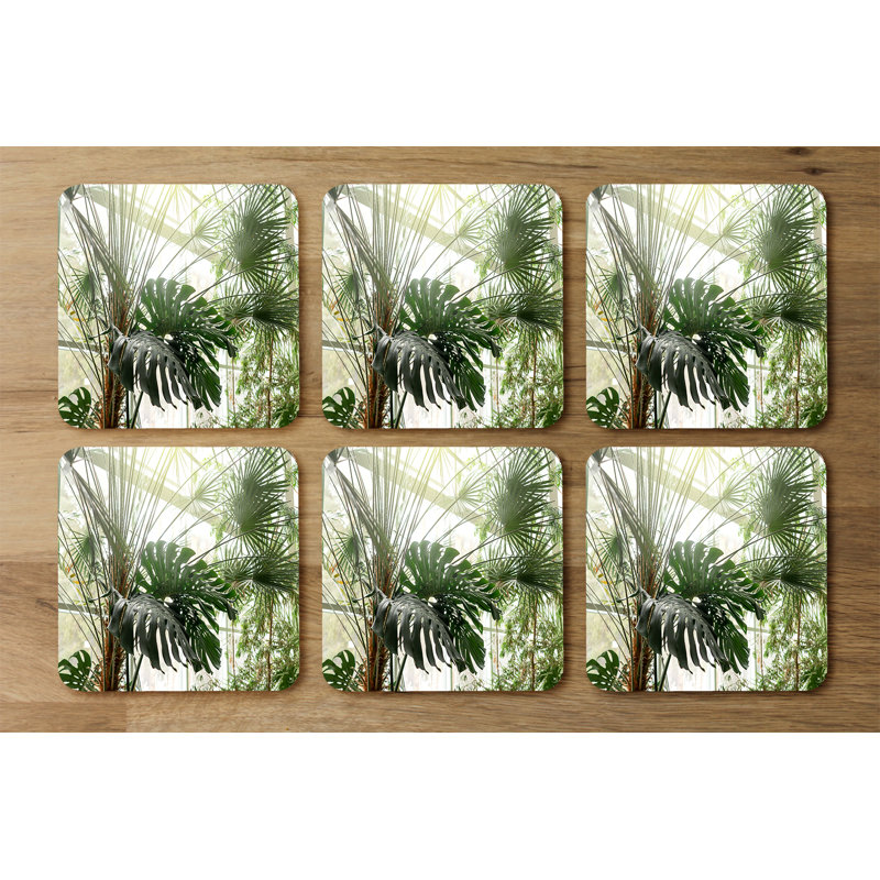 Doverspike Square 6 Piece Coaster Set