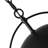 13" Metal Pendant with Adjustable Height