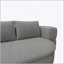 Canapé-lit pliant, futon-lit convertible, matelas de sol pliable 2 en 1 avec coussins, mousse haute densité, méridienne confortable, lit simple, gris clair