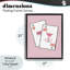 Cadre flottant avec cartes Cocktail Aces, design par Nina Jacobs-101376342-101376341