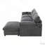 Canapé 96,5 po 4 places en chenille avec repose-pieds et chargeur USB 96,5 po-642300662