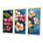 Toile naturelle avec cadre flottant