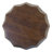 Azevedo Solid Wood Drum End Table-127576525