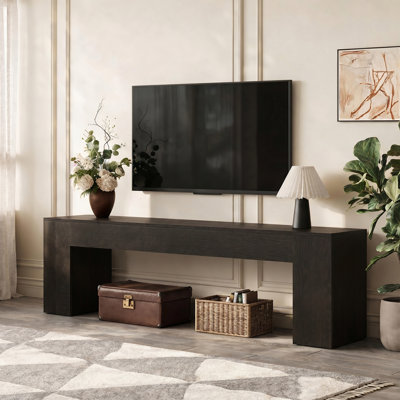 Meuble télé 70 po pour téléviseur de 80 po ou moins et téléviseur rectangulaire de 80 po ou moins pour le salon