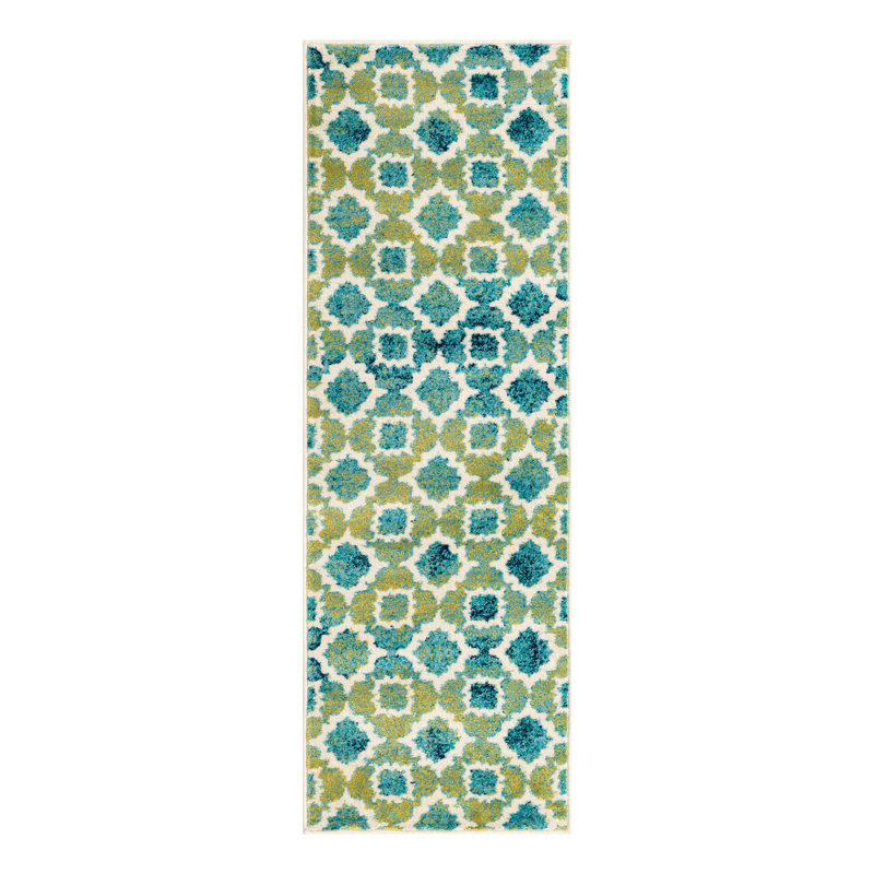 Analiese Geometric Indoor Rug, Runner 2' x 6'