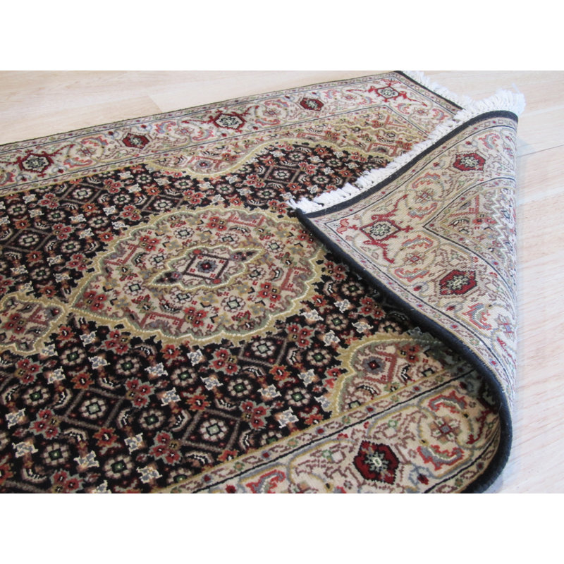 Mahi Brown Hand Knotted Wool Rug