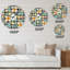 Horloge murale Botanical Retro Design III - Mid-Century-73143404