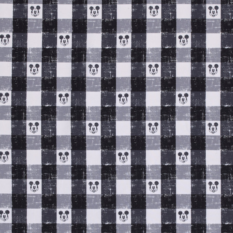 Drap-housse pour lit de bébé Disney Mickey Mouse