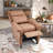31.1" Wide Classic Premium Breathable Faux Leather Push Back Recliner-1728643457