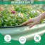 Lit de jardin surélevé en métal 12 po de hauteur 12 po (paquet de 2), boîte à fleurs ovale en métal 4 x 2 pi pour planter des légumes-131375235