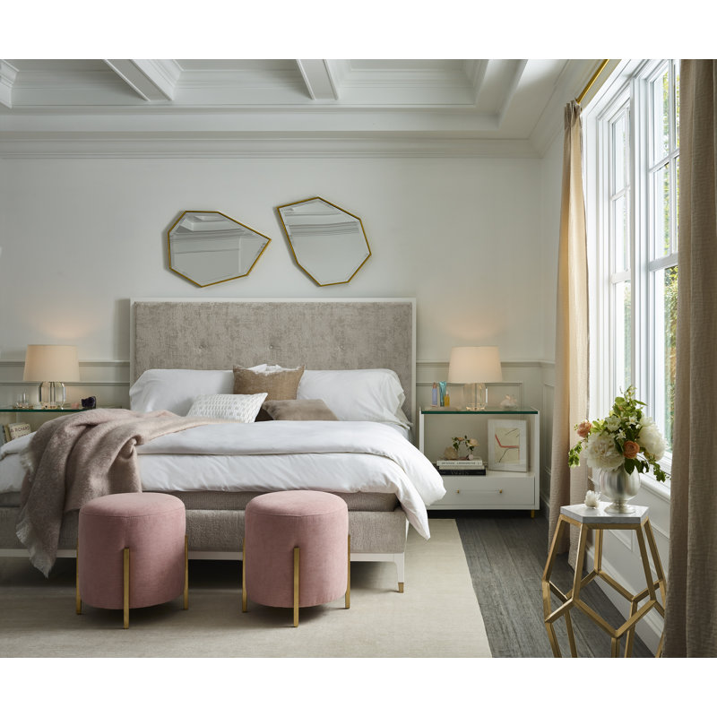 Love Joy Bliss Flat Metal Beveled Wall Mirror