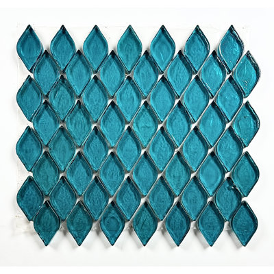 Free Flow Recylced 1" X 2" Glass Mosaic Wall & Floor Tile