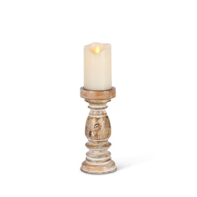 Porte-pilier en bois Estelle, 9 po
