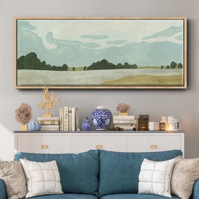 Farmland Study II - reproduction d'art sur toile encadrée